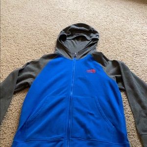 Boys north face size medium (10/12) fleece jacket